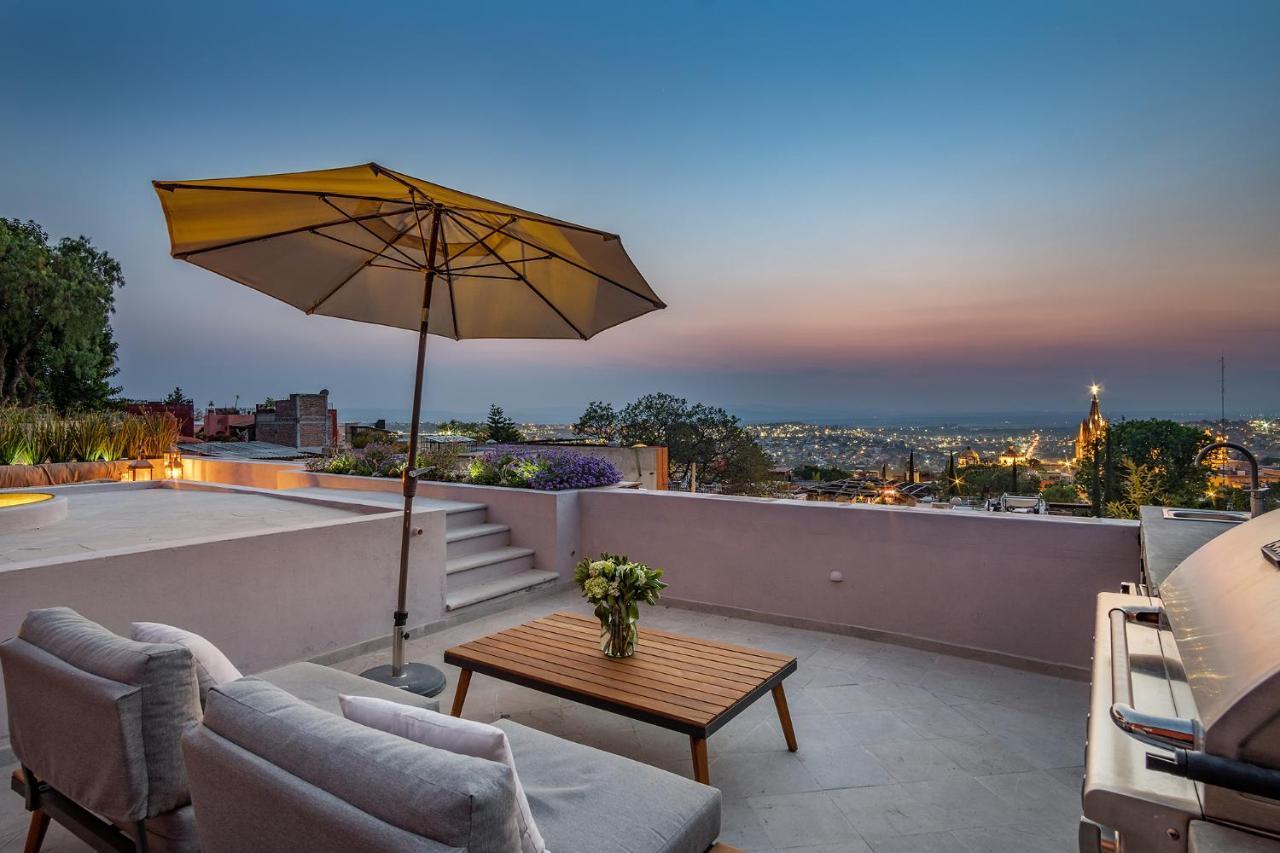 Casa Garita, 3Br In Centro, Amazing Views & Luxury Beds Villa Сан Мигел де Аленде Екстериор снимка